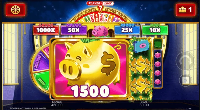 Bigger Piggy Bank Super Wheel malaking panalo